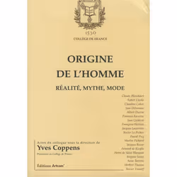 ISBN Origine de l'homme, Français, 326 pages