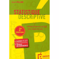 ISBN Statistique Descriptive (2eme Edition), Business &amp; finance, Français, Livre broché