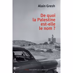 ISBN De Quoi La Palestine Est-Elle Le Nom ?, politique, Français