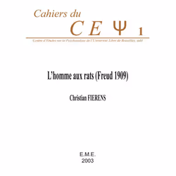 ISBN L'Homme Aux Rats (Freud 1909)., Psychologie, Français, Livre broché