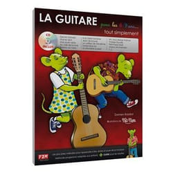 The Music Sales Group La Guitare pour les 6/9 ans Tout simplement (Livre/CD)