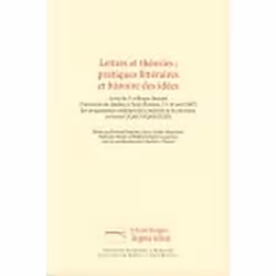 ISBN Lettres Et Theories : Pratiques Litteraires Et Histoire Des Idees, Littérature, Français, Livre broché