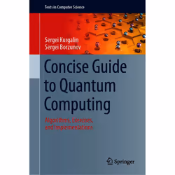 ISBN Concise Guide to Quantum Computing, Anglais, Couverture rigide, 122 pages