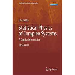 ISBN Statistical Physics of Complex Systems livre Anglais Couverture rigide 291 pages