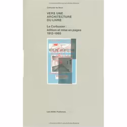 ISBN Vers Une Architecture Du Livre; Le Corbusier, Art &amp; design, Français, Livre broché