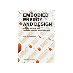 ISBN Embodied Energy and Design Anglais livre Education