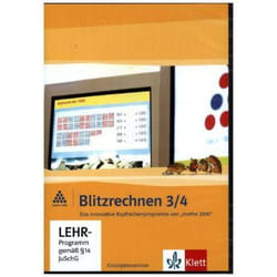 Das Zahlenbuch Tl 3/4. Blitzrechensoftware. Neubearbeitung. CD-ROM für Windows ab 98 und Mac ab G4