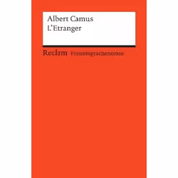 ISBN Reclam. Camus. L'étranger, Fiction, Français, Livre broché