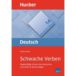 Deutsch üben 14. Schwache  Verben