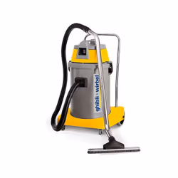 Aspirateur eau et poussières Ghibli à roulettes. Cet aspirateur possède une grande capacité et une grande puissance. Modèle a ...