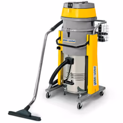Aspirateur industriel GHIBLI eau et poussières muni de deux moteurs. Cet aspirateur est équipé d'un système de filtration con ...