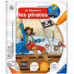 tiptoi Je découvre les pirate, Jeu de société, Éducatif, 4 an(s)