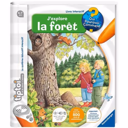 tiptoi® Livre interactif Je découvre la forêt 4 ans 13099005 Ravensburger
