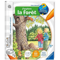 tiptoi® Livre interactif Je découvre la forêt 4 ans 13099005 Ravensburger