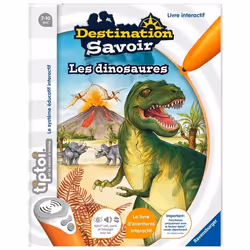 tiptoi® Livre interactif Destination Savoir Les dinosaures 7 ans Ravensburger