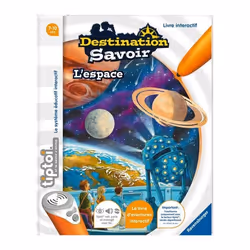 tiptoi® Livre interactif Destination Savoir Lespace 7 ans 13099007 Ravensburger