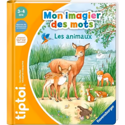 tiptoi® Mon imagier des mots Les animauxLivre interactif Jeu éducatif électronique sans écran-3 ans-13099010 Ravensburger