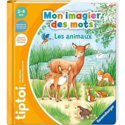 tiptoi® Mon imagier des mots Les animauxLivre interactif Jeu éducatif électronique sans écran-3 ans-13099010 Ravensburger