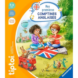 tiptoi® Livre interactif Mes premières comptines anglaises 3 ans 13099011 Ravensburger