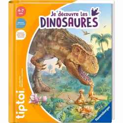 tiptoi® Livre interactif Je découvre les dinosaures 4 ans 13099013 Ravensburger