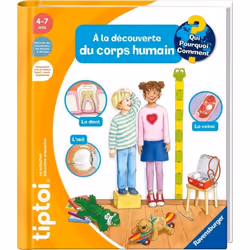 tiptoi® Livre interactif À la découverte du corps humain 4 ans 13099016 Ravensburger