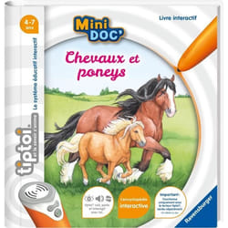 tiptoi® Livre interactif Mini Doc Les chevaux et poneys 4 ans 13099020 Ravensburger