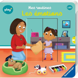 Ravensburger play+ Mes routines - Les émotions Livre Premier âge bébé