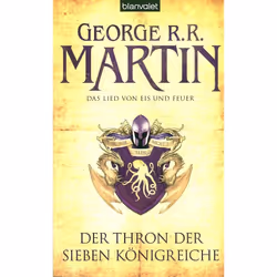 Goldmann DAS LIED VON EIS UND FEUER - DER THRON DER SIEBEN KONIGREICHE, Allemand, Livre broché, 576 pages