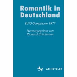 ISBN 9783476004048, Anglais, Couverture rigide, 722 pages