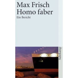 Suhrkamp Verlag HOMO FABER livre Allemand