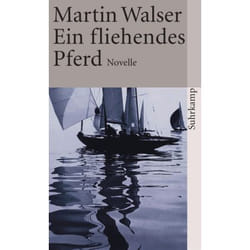 Ein fliehendes pferd
