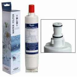 Cartouche filtre à eau SBS002 SBS200 d'origine (484000008726, 481281729632) Réfrigérateur, congélateur ariston hotpoint, bauknecht, ignis, kitchenaid