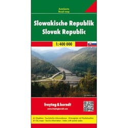 Freytag & Berndt 9783707904727 carte géographique Slovaquie