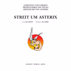 Egmont Ehapa Media Asterix Nr. 15: Streit um Asterix livre comédies & nouvelles graphiques Allemand Couverture rigide