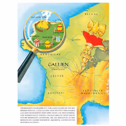 Egmont Ehapa Media Asterix Nr. 18: Die Lorbeeren des Cäsar livre comédies & nouvelles graphiques Allemand Couverture rigide