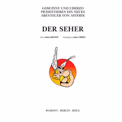 Egmont Ehapa Media Asterix Nr. 19: Der Seher livre comédies & nouvelles graphiques Allemand Couverture rigide