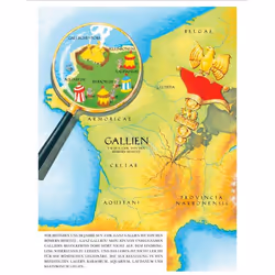 Egmont Ehapa Media Asterix Nr. 19: Der Seher livre comédies & nouvelles graphiques Allemand Couverture rigide