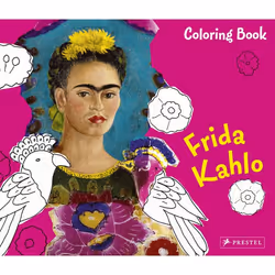 ISBN Coloring Book Frida Kahlo, Anglais, Livre broché, 32 pages