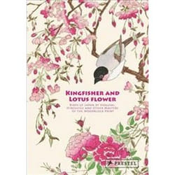 ISBN Kingfisher With Lotus Flower Couverture rigide