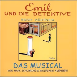 Alive AG Emil und die Detektive - das Musical, Musical, CD, Schubring, Adenberg, Support physique, Anything Goes Records