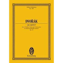 Quartet d op.34 poche