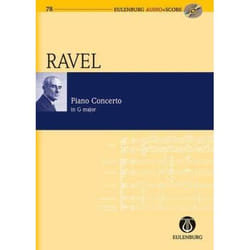 Piano Concerto in G Major - piano and orchestra - Eulenburg Audio+Score (EAS 178): Klavier und Orchester - [Version Originale]