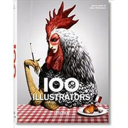 ISBN 100 Illustrators livre Art & design Anglais Couverture rigide