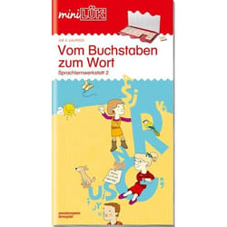 LÜK miniLÜK Vom Buchstaben zum Wort Sprachlernwerkstatt 2 für Kinder ab 5 Jahren livre Education Allemand