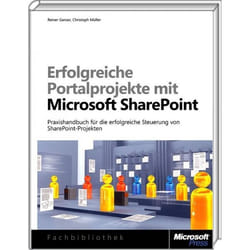 Microsoft Erfolgreiche Portalprojekte mit SharePoint livre & manuel de logiciels Allemand