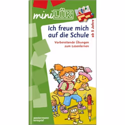 LÜK mini Ich freue mich auf die Schule, Education, Allemand