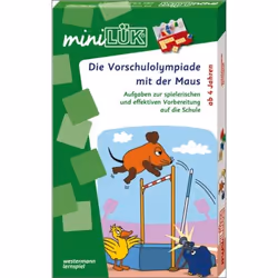 LÜK mini-Set Die Vorschulolympiade mit der Maus, Education, Allemand, Livre broché