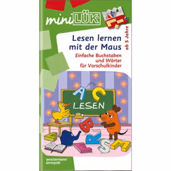 LÜK mini Lesen lernen mit der Maus, Education, Allemand, Livre broché