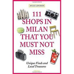 ISBN 111 Shops in Milan That You Must Not Miss livre Voyage Anglais