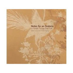 ISBN Notes for an Oratorio on Small Things That Fall livre Musique Anglais Couverture rigide